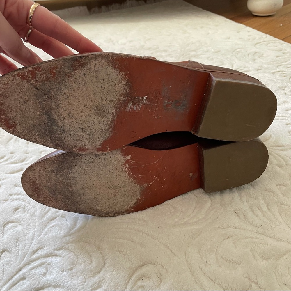 Coach Brown Leather Chelsea Boots - Picture 5 of 9